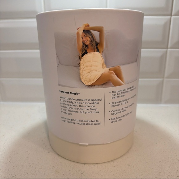 Nodpod Body Weighted Pod - Cream - Picture 3 of 4